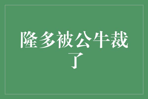 公牛队！隆多告别公牛 回顾传奇岁月，展望未来征程