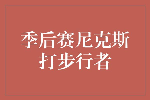 季后赛尼克斯打步行者